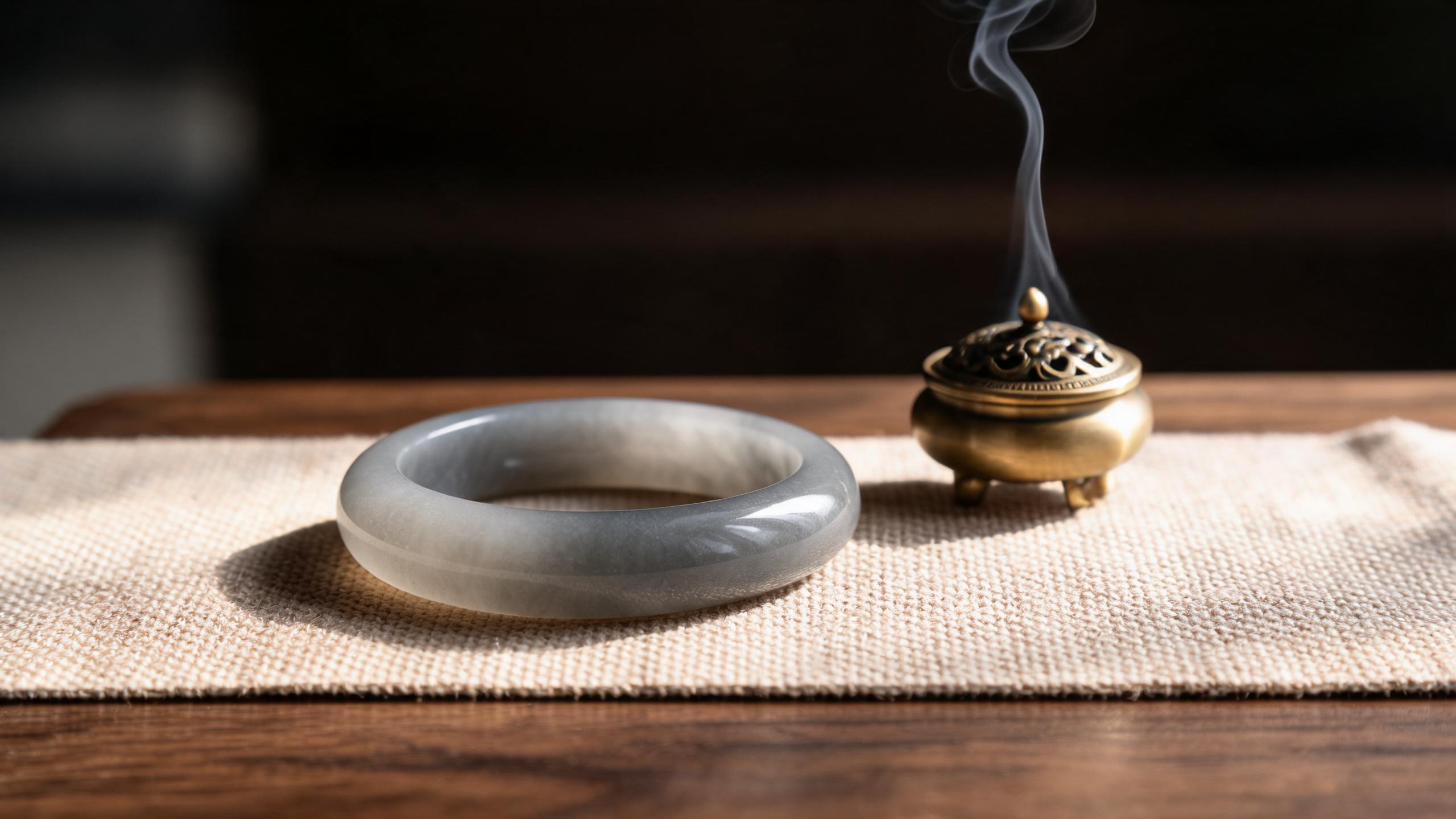 Only after trying do you realize that Hetian jade pendants and new Chinese-style clothing are a perfect match.