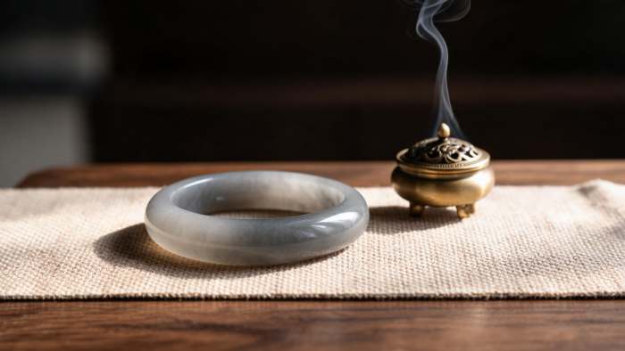 Only after trying do you realize that Hetian jade pendants and new Chinese-style clothing are a perfect match.