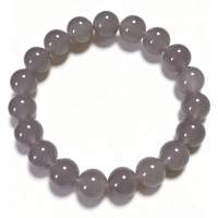 Hetian jade smoke purple bracelet, auspicious purple mist from the east.