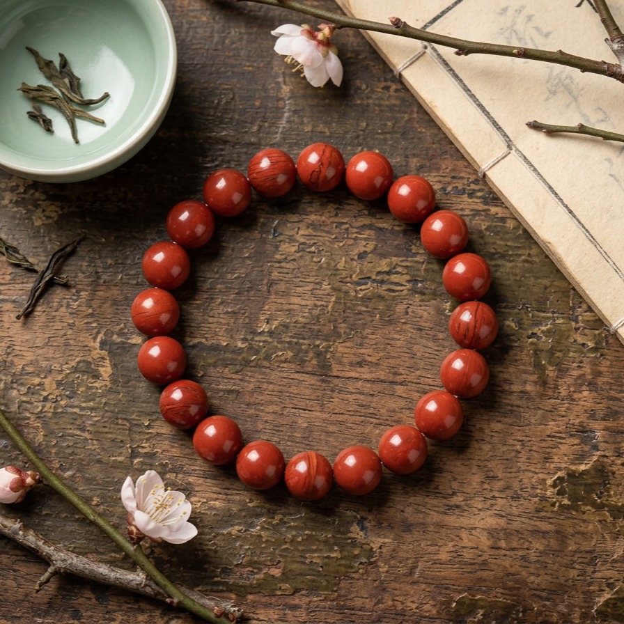 Natural Nanhong Beaded Bracelet