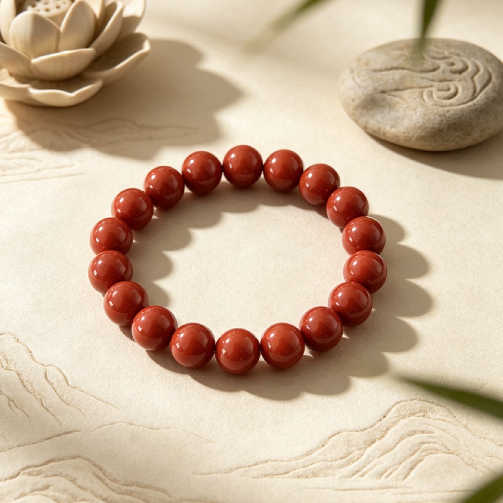 Natural Nanhong Beaded Bracelet