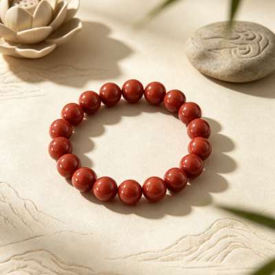 Natural Nanhong Beaded Bracelet