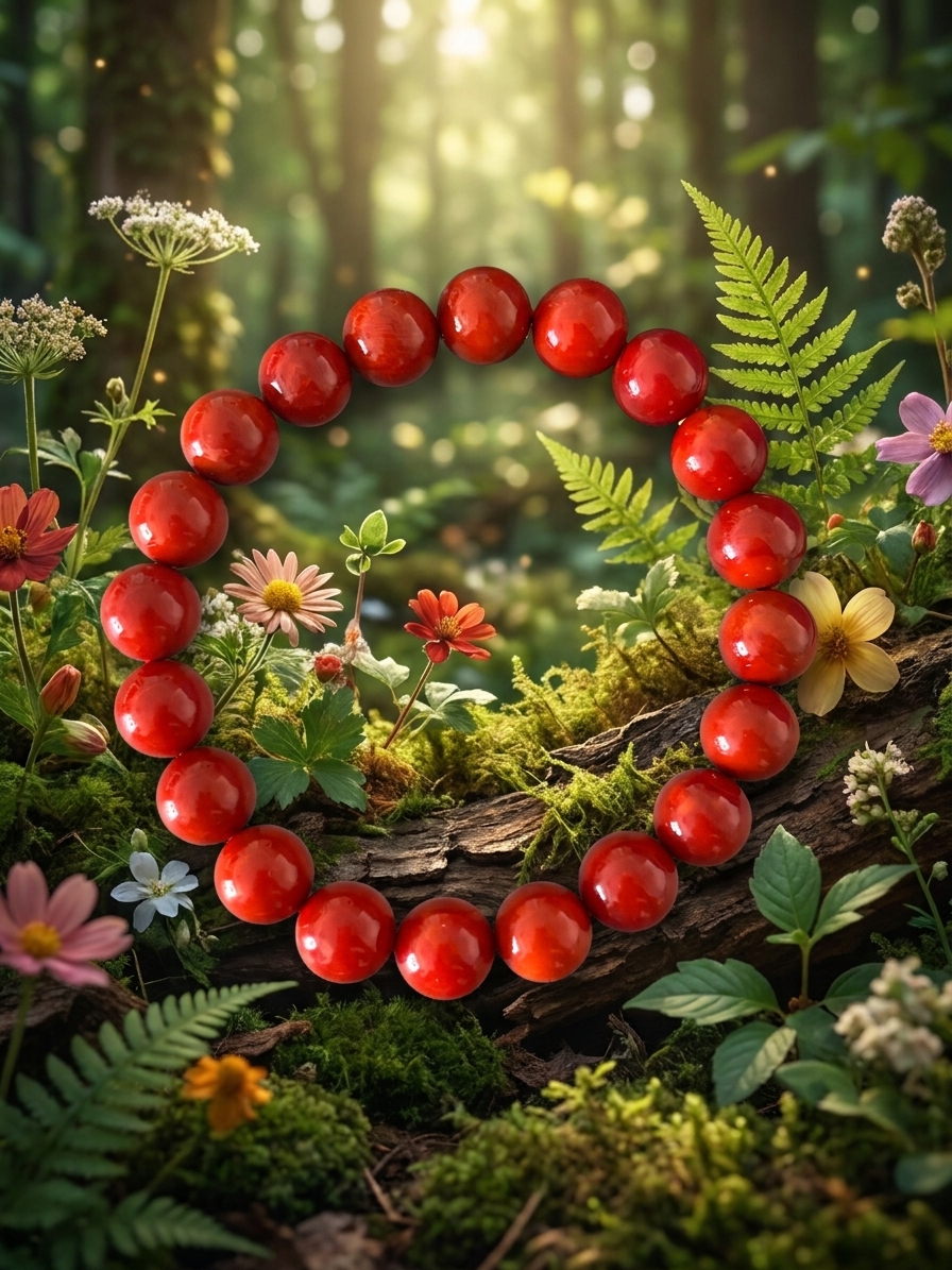Natural Nanhong Beaded Bracelet