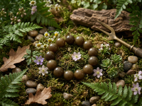 Hetian sugar jade bead bracelet, large beads